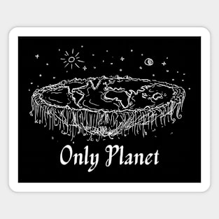 Flat Earth/ Only Planet Magnet